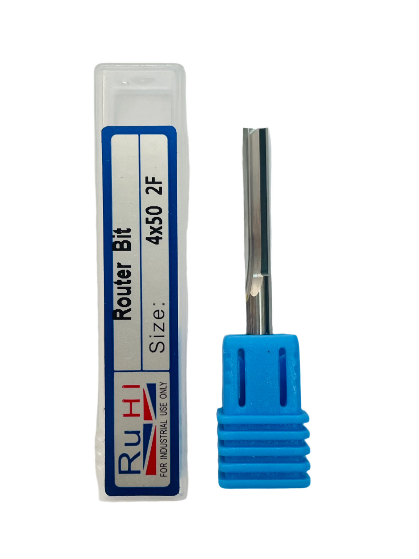 4MM 2 FLUTE STRAIGHT SHANK CNC ROUTER BIT (CARBIDE)