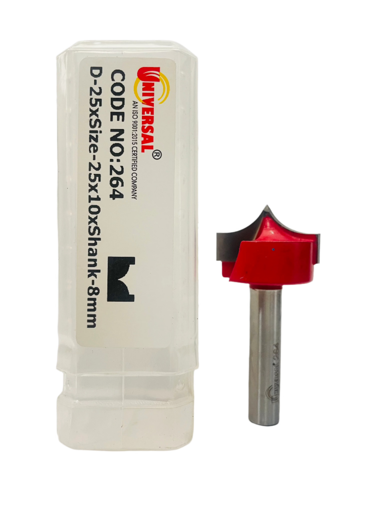 UNIVERSAL (CODE 264) 25mm x 10mm OVOLO CNC ROUTER BIT