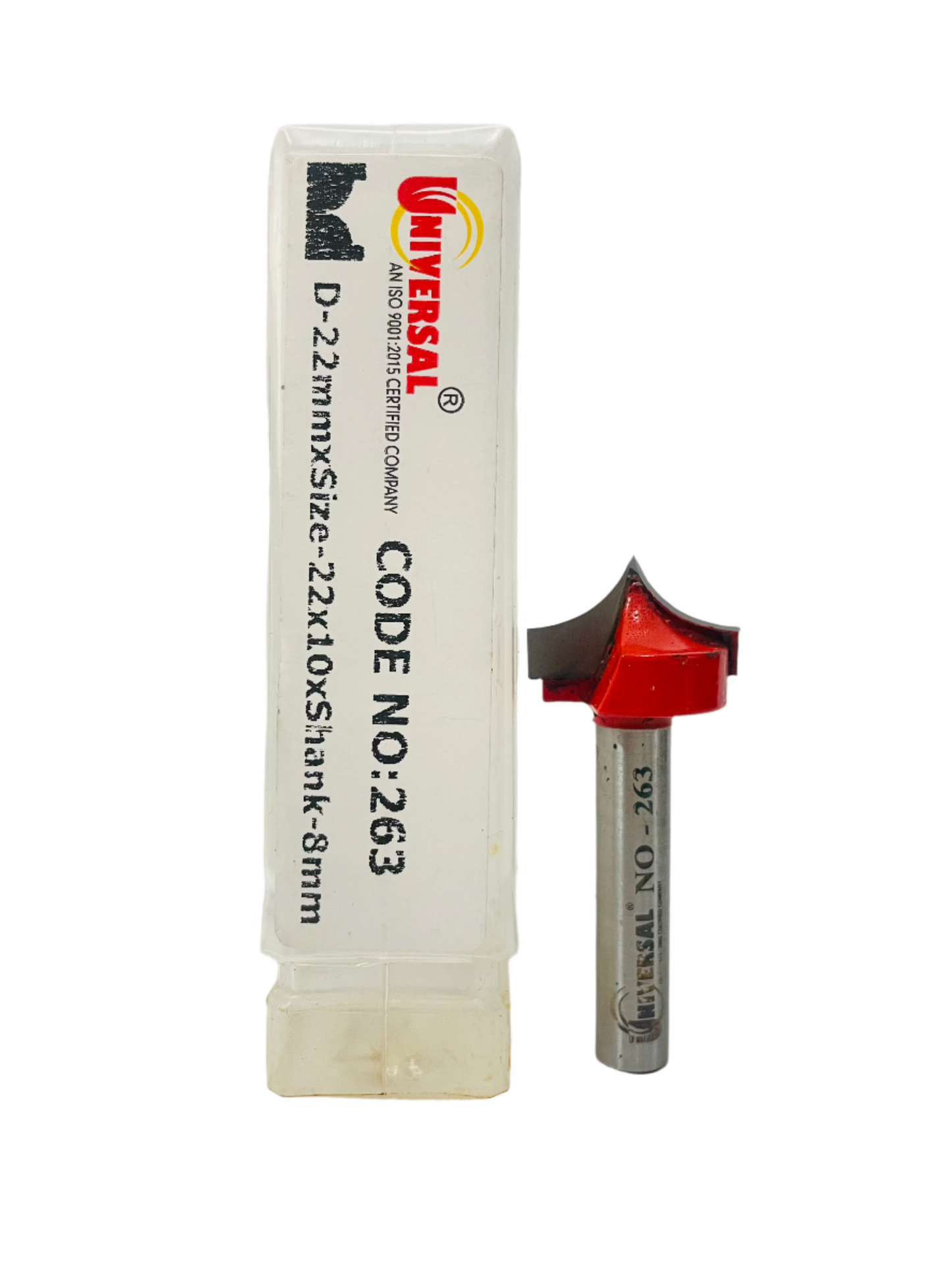 UNIVERSAL (CODE 263) 22mm x 10mm OVOLO CNC ROUTER BIT