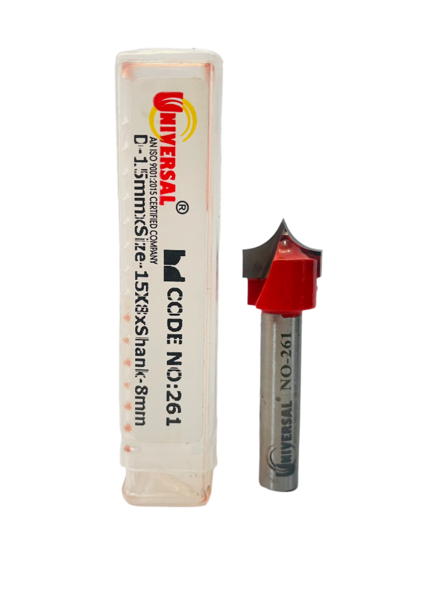 UNIVERSAL (CODE 261) 15mm x 8mm OVOLO CNC ROUTER BIT