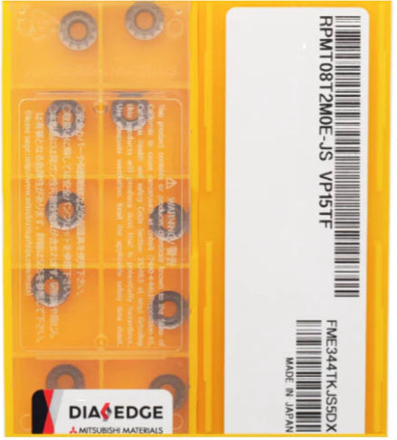 MITSUBISHI INSERT RPMT08T2 MOE JS VP15TF (PACK OF 10)