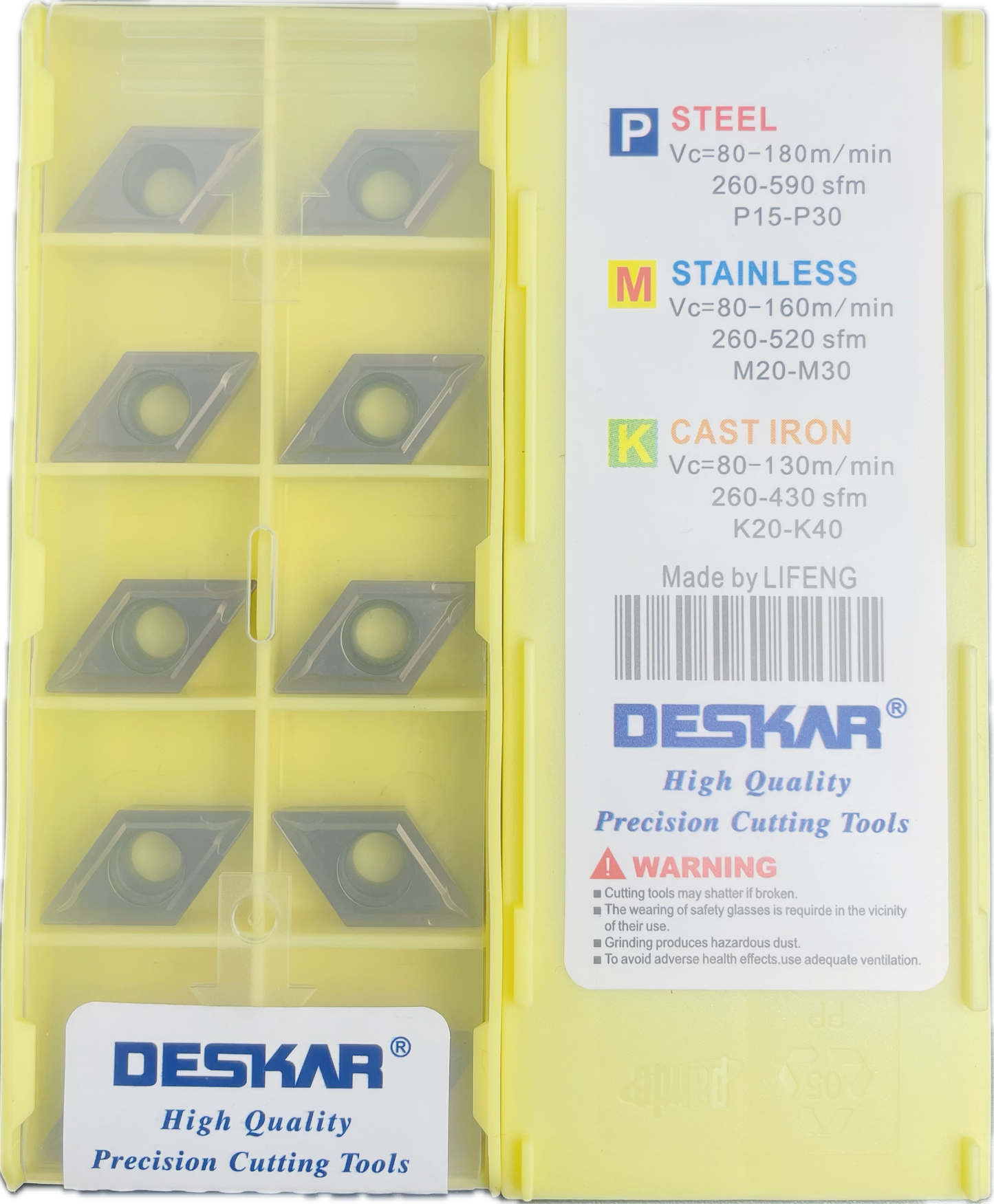 DESKAR DCMT11T304/08 LF6018 (PACK OF 10)