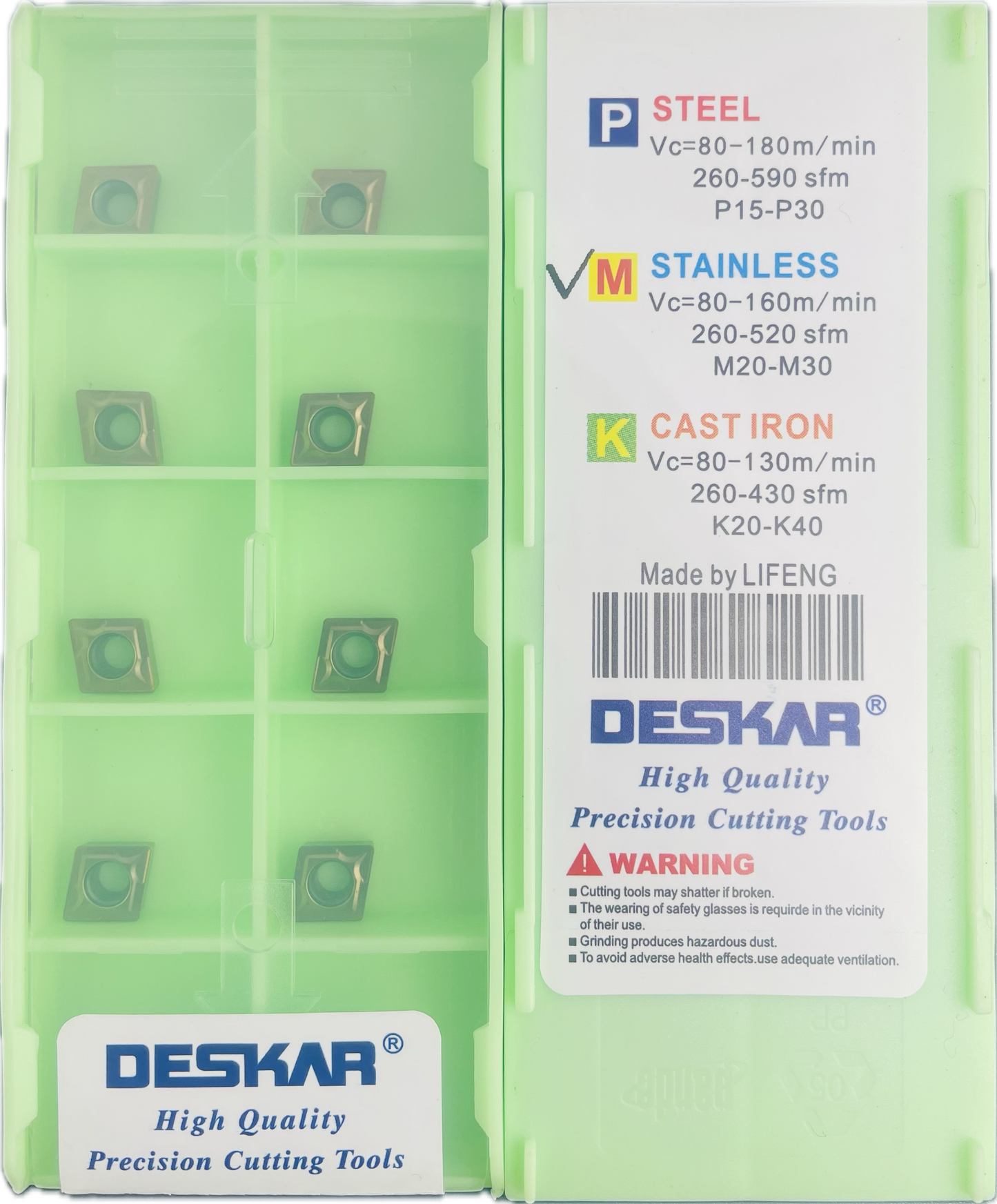 DESKAR CCMT060204/08 LF6118 (PACK OF 10)