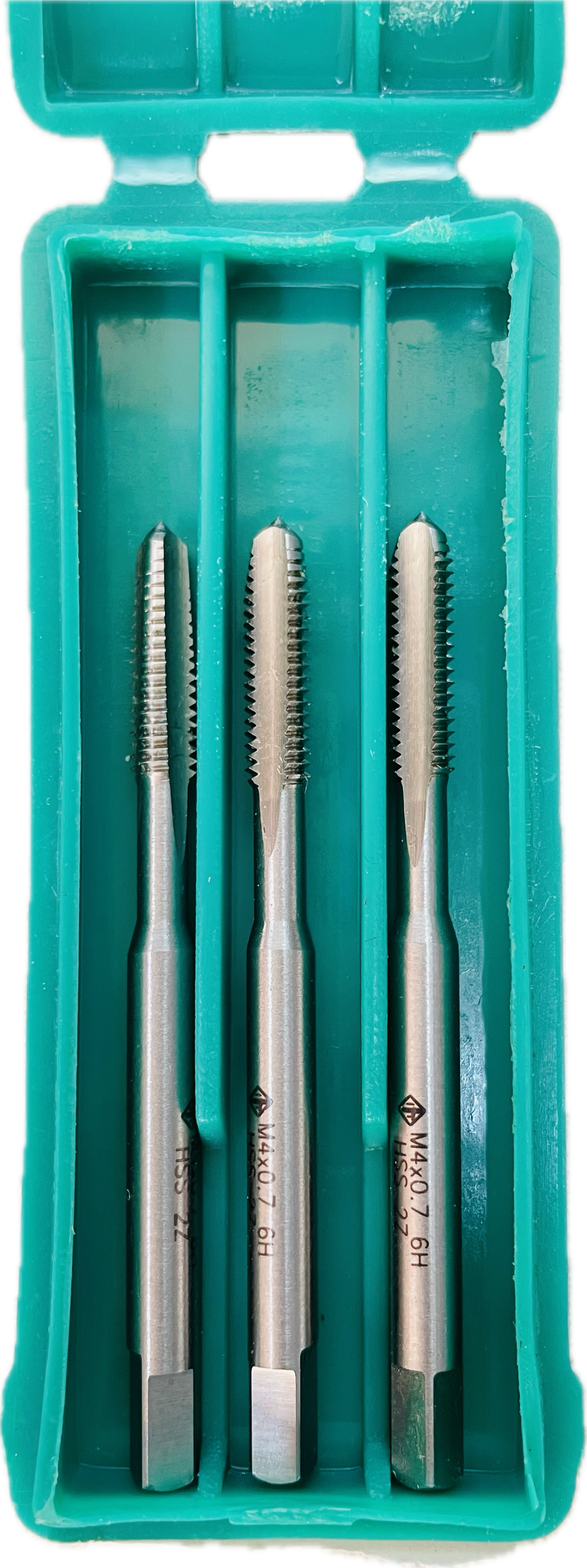 IT BRAND HAND/MACHINE HSS TAP SET M4 x 0.7 (SET OF 3)
