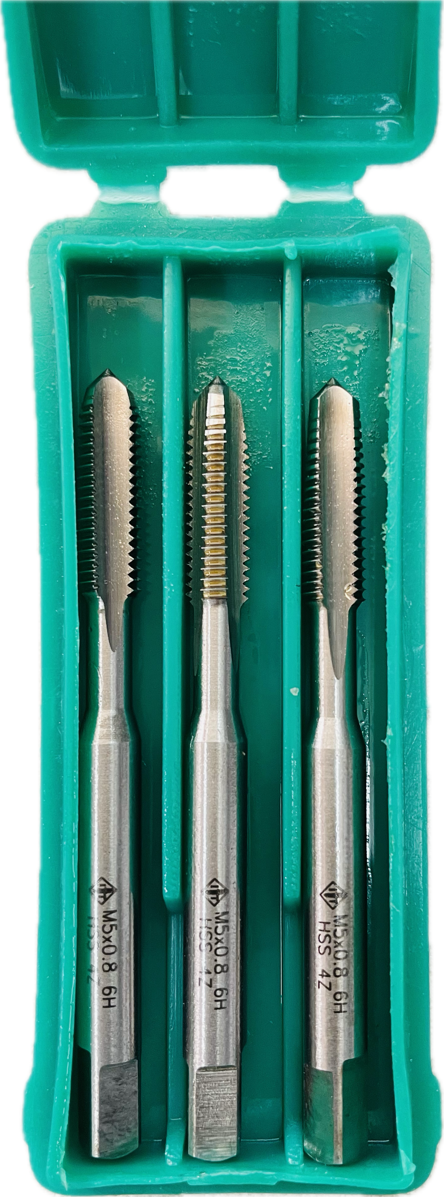 IT BRAND HAND/MACHINE HSS TAP SET M5 x 0.8 (SET OF 3)