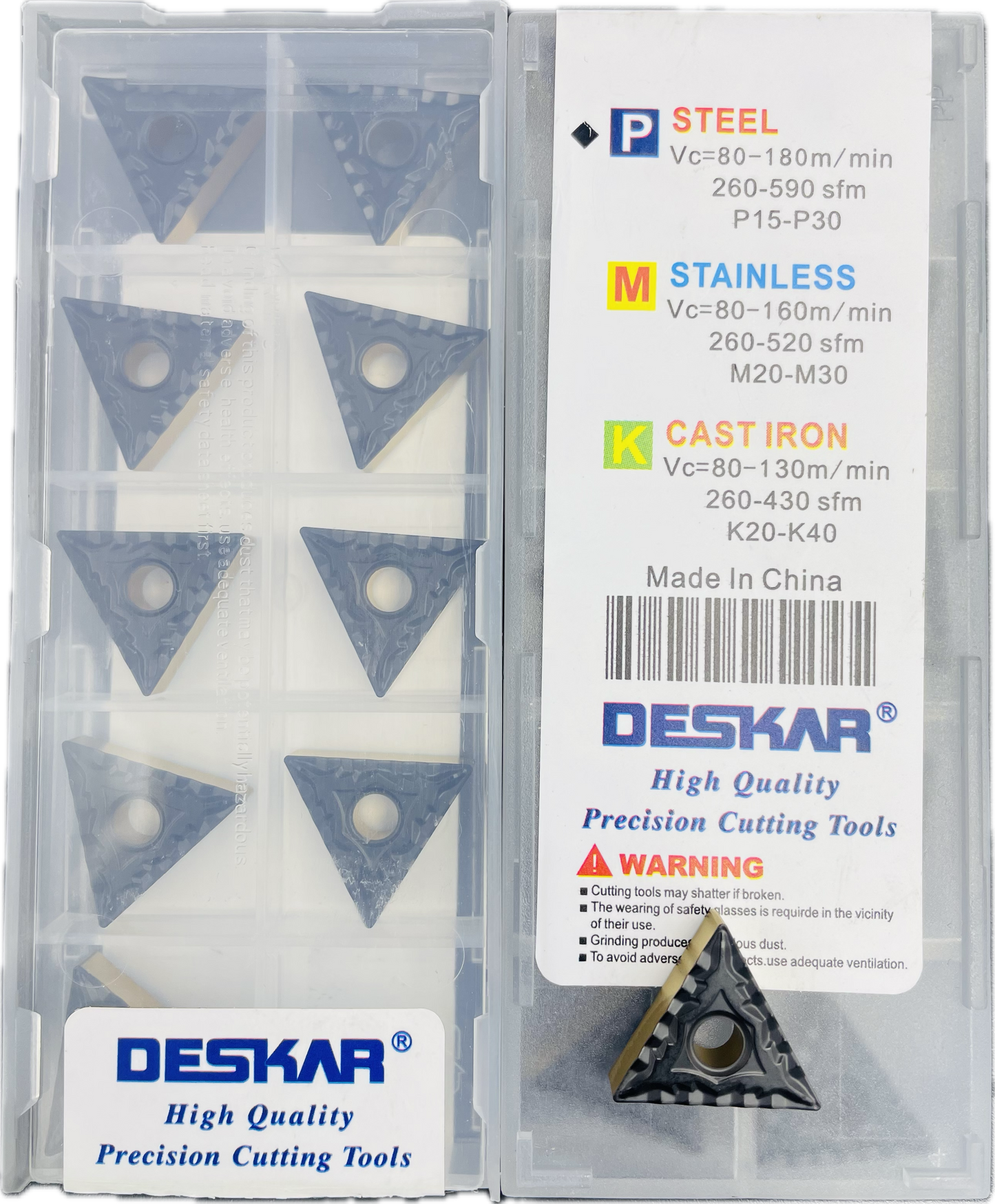 DESKAR TNMG160404/08/12 LF9218 (PACK OF 10)