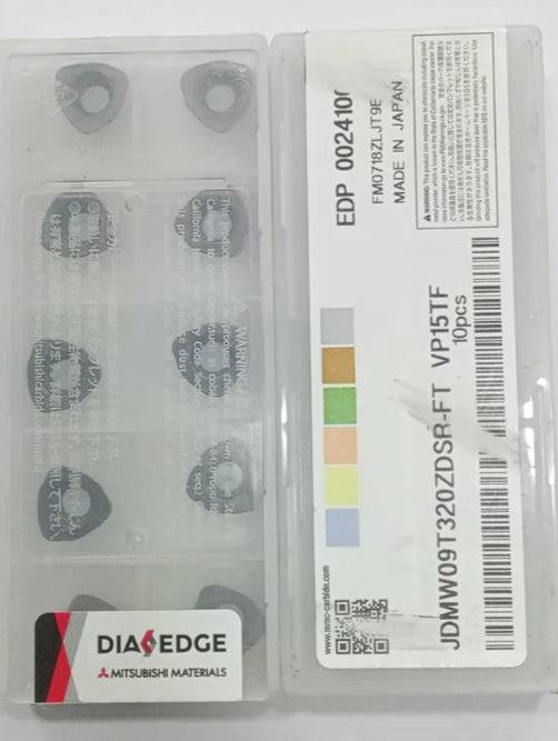 MITSUBISHI INSERT JDMW09T320 ZDSR FT VP15TF (PACK OF 10)