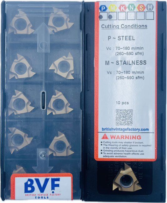 BVF 16ER/IR AG55 THREADING INSERT (PACK OF 10)