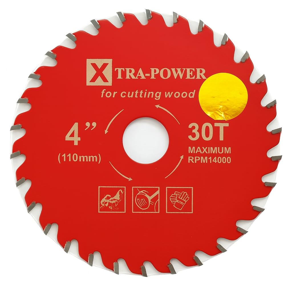 TCT WOOD CUTTER - XTRA-POWER 4"x 30 TEETH (PACK OF 1)
