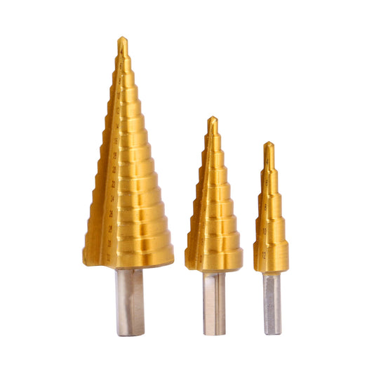 HSS STEP DRILL TITANIUM COATED - XTRA POWER (PACK OF 1)