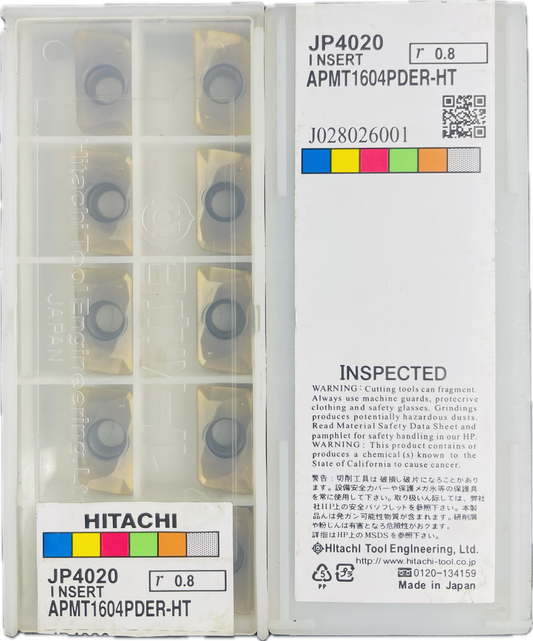 HITACHI APMT1604PDER-HT JP4020 (PACK OF 10)