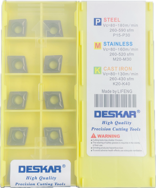 DESKAR CCMT09T304/08 LF6018 (PACK OF 10)