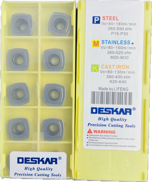 DESKAR SDMT120512-PH JF6018 HIGH FEED INSERT (PACK OF 10)