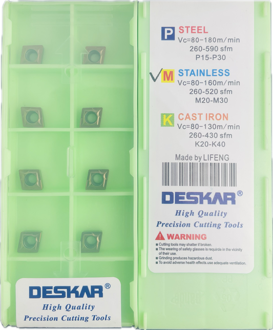 DESKAR CCMT060204/08 LF6118 (PACK OF 10)