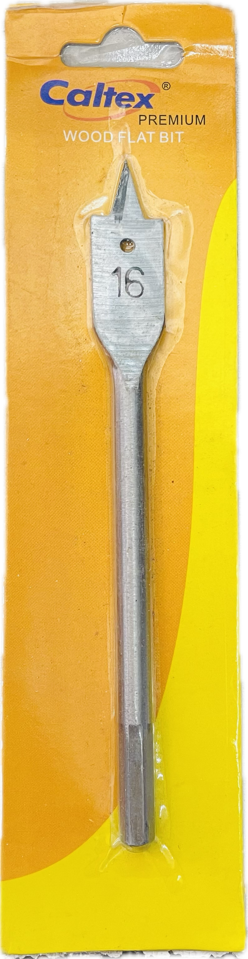CLATEX 16MM FLAT WOOD DRILL BIT HEX SHANK