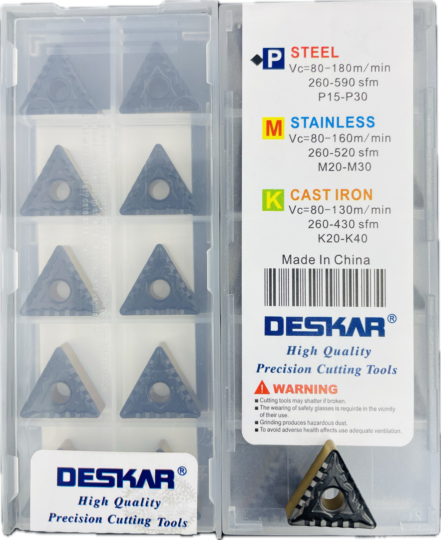 DESKAR TNMG160404/08/12 LF9218 (PACK OF 10)