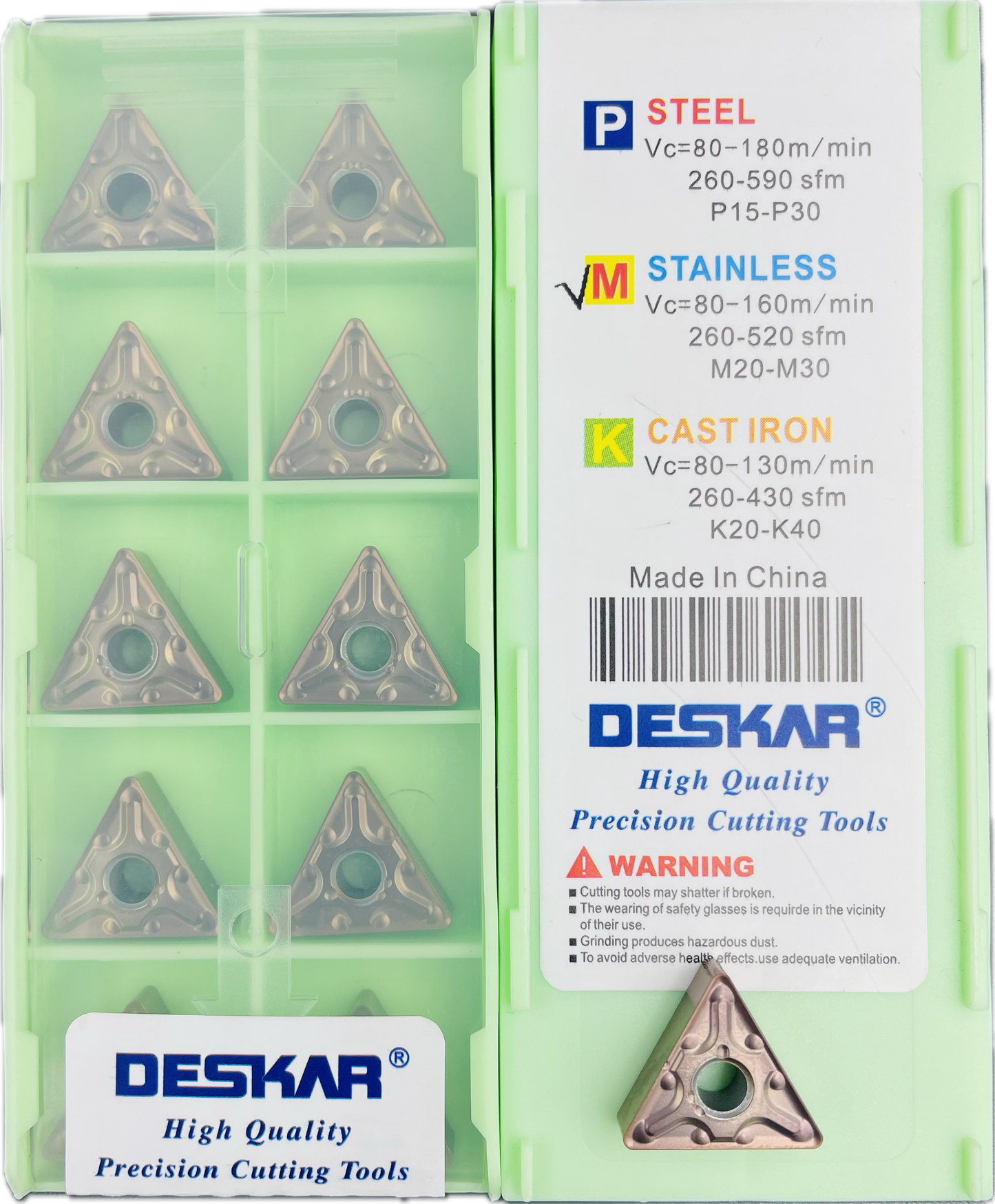 DESKAR TNMG160404/08/12 MA/MQ LF6118 (PACK OF 10)