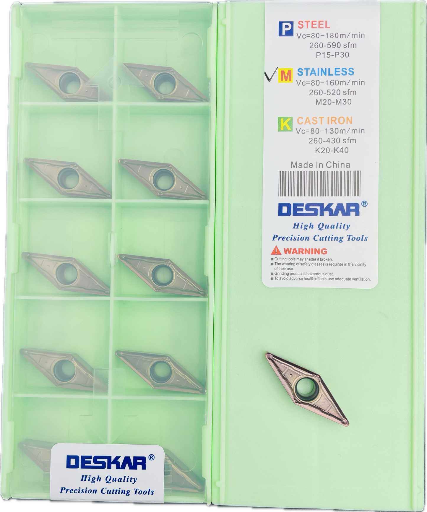 DESKAR VBMT160404/08 MV LF6118 (PACK OF 10)