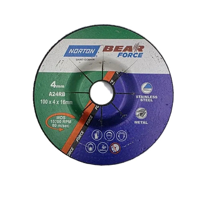4" GRINDING WHEEL - NORTON (PACK OF 25)