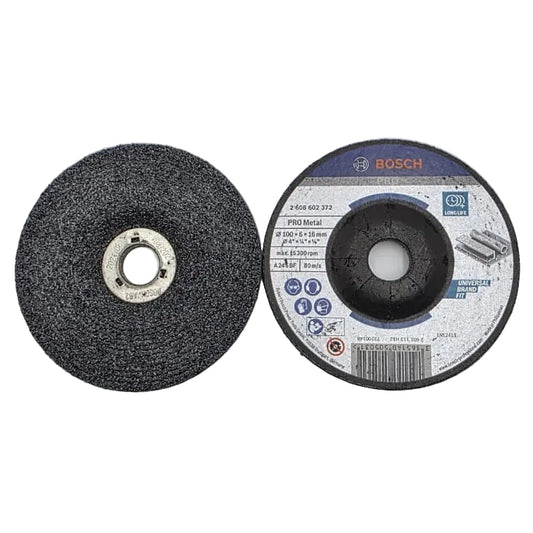 4" GRINDING WHEEL - BOSCH (PACK OF 25)