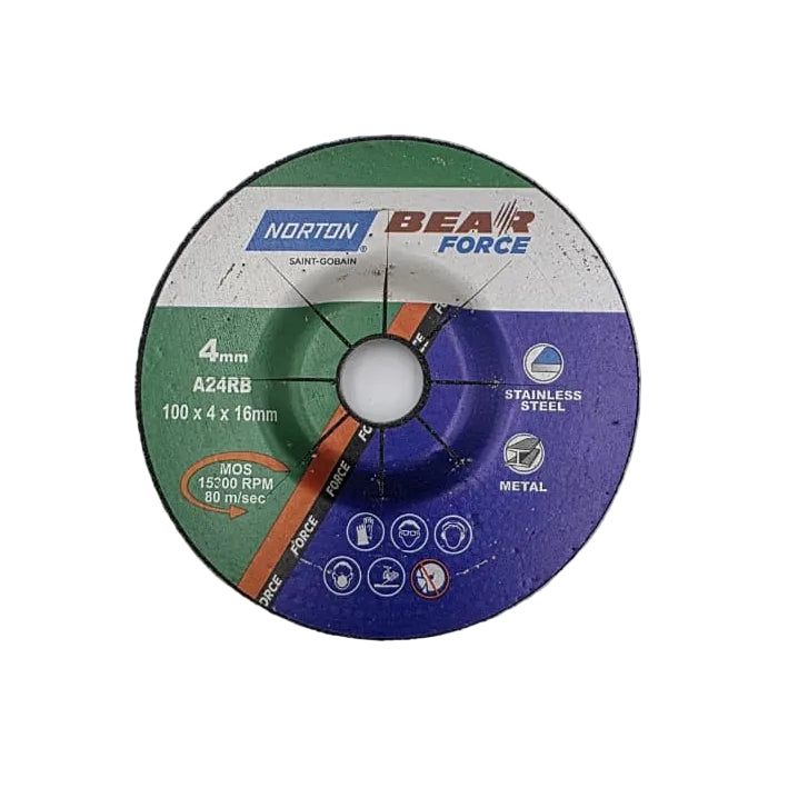 4" GRINDING WHEEL - NORTON (PACK OF 25)