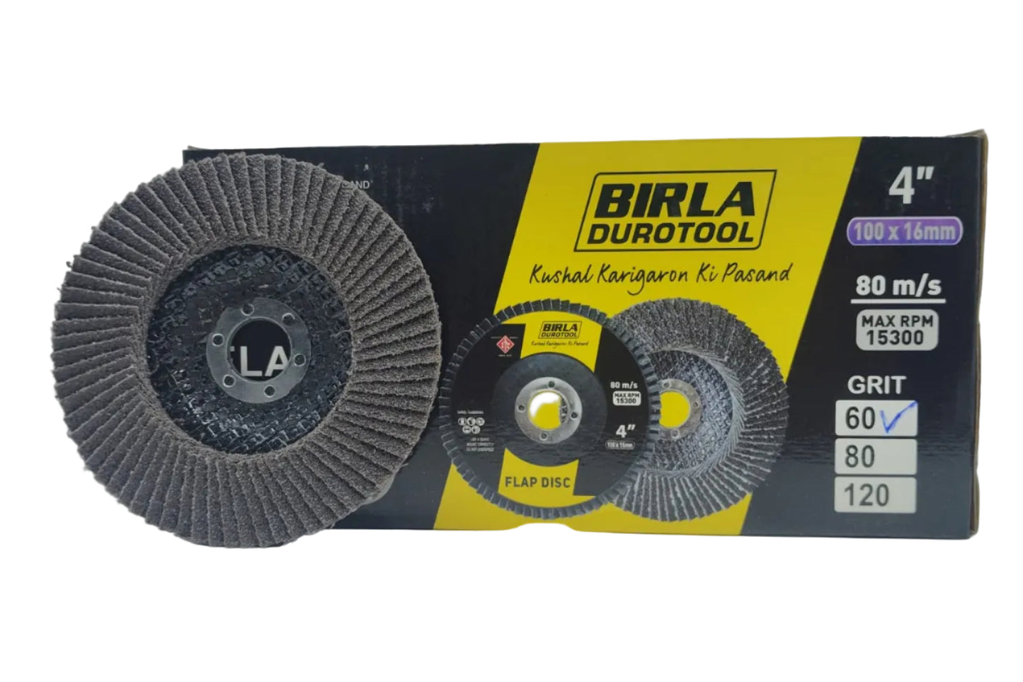 FLAP DISC - BIRLA DUROTOOL (PACK OF 20)