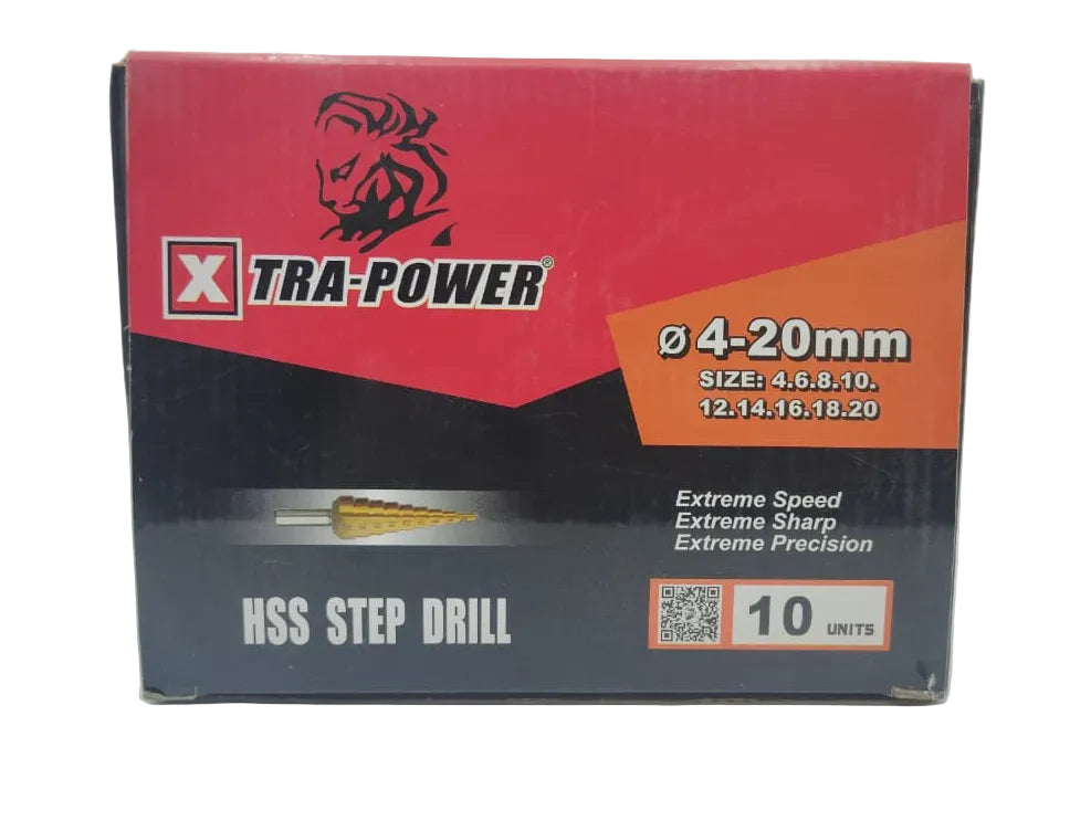 HSS STEP DRILL - XTRA POWER (PACK OF 1)