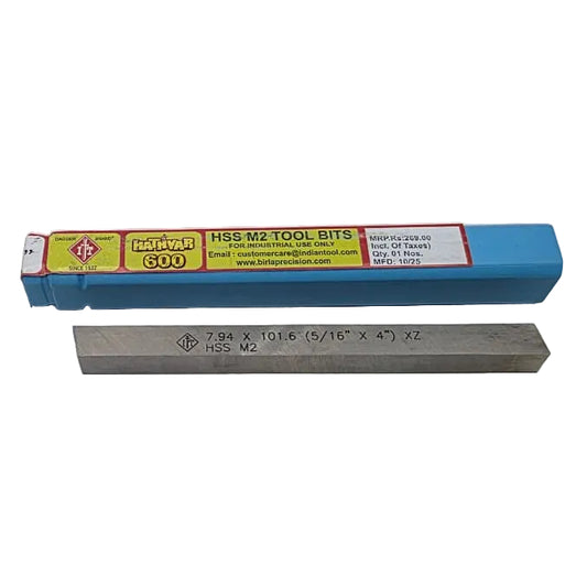 5/16"x4" - IT BRAND HSS M2 HATHYAR 600 TOOL BIT - WHITE (PACK OF 1)