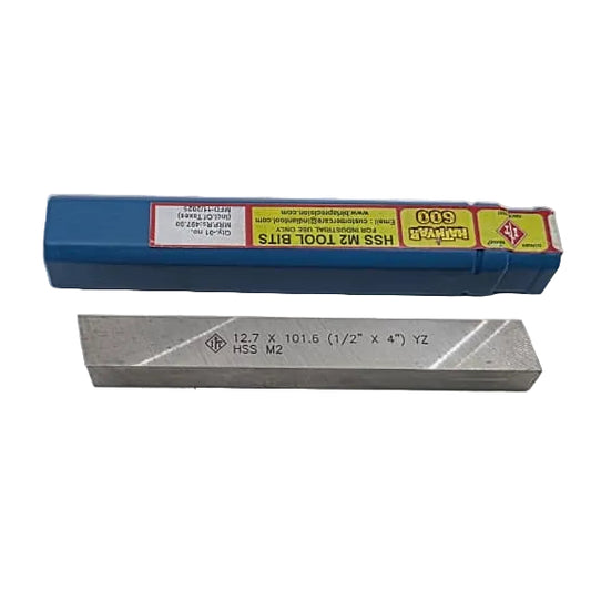 1/2"x4" - IT BRAND HSS M2 HATHYAR 600 TOOL BIT- WHITE (PACK OF 1)