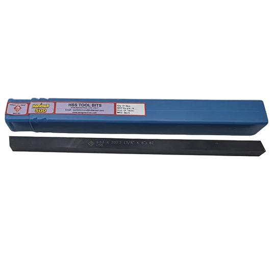 3/8"x8" - IT BRAND HSS M2 HATHYAR 600 TOOL BIT - BLUED (PACK OF 1)