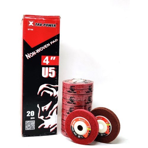 4" NON- WOVEN PAD XTRA POWER (AVAILABLE IN PACK OF 10 & 20)